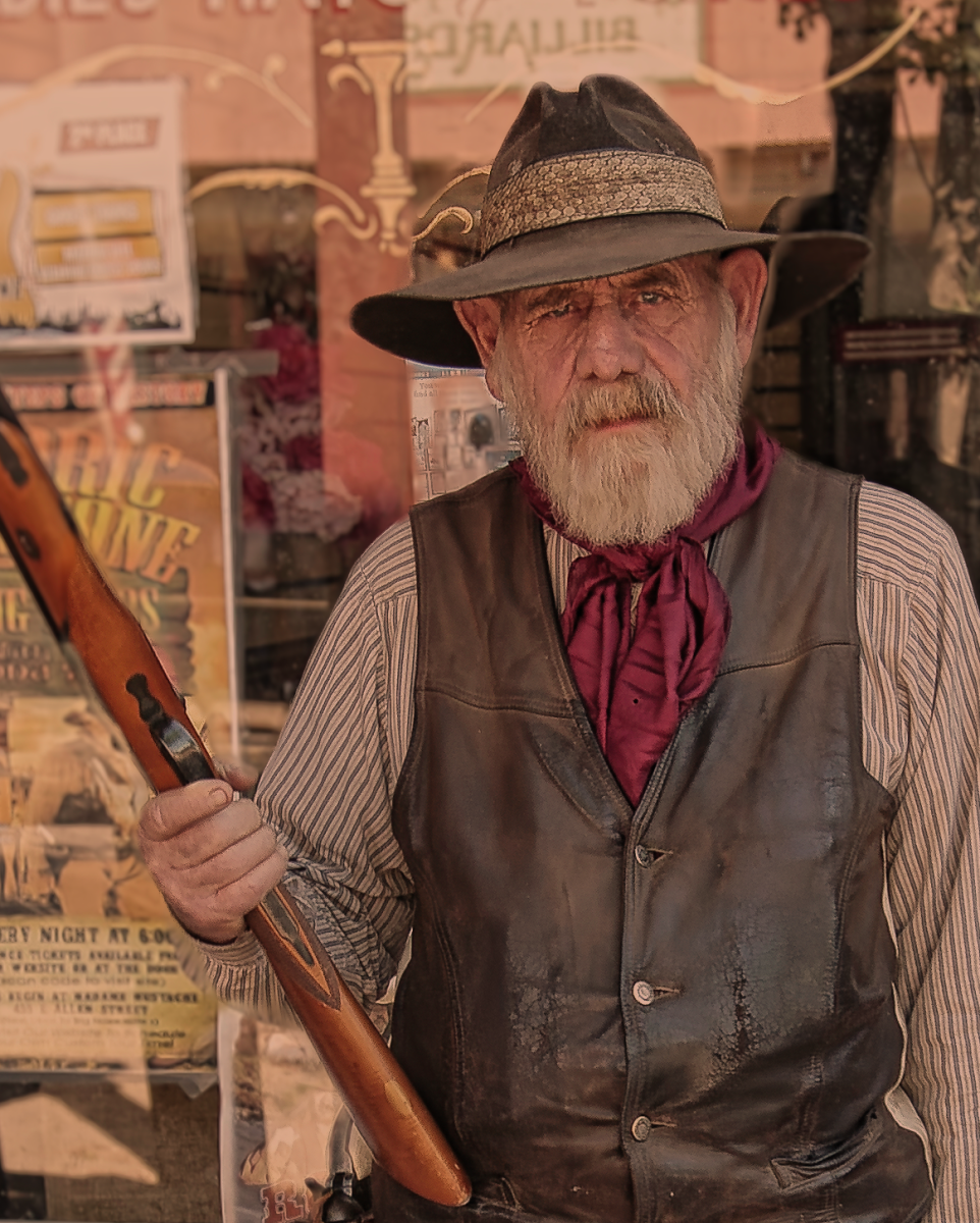 Shotgun Rider in Tombstone Arizona.